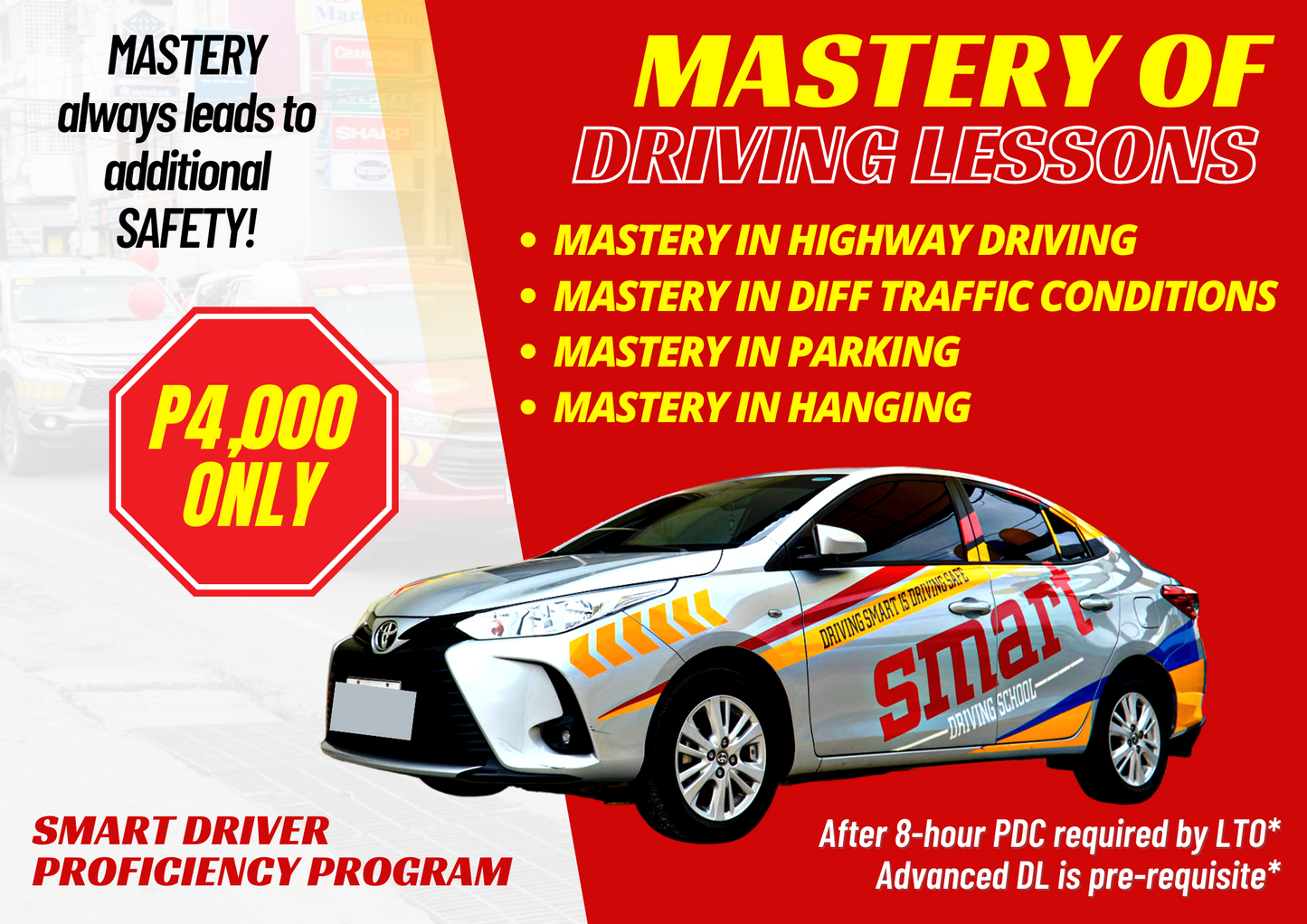 Driving Proficiency: MASTERY DRIVING LESSONS